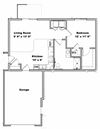1 Bedroom 1 Bathroom